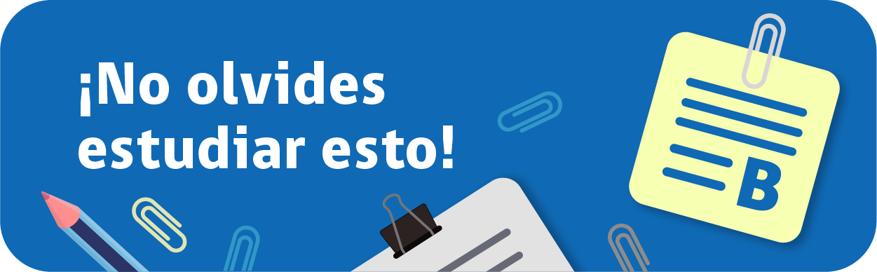 Consejos y material complementario