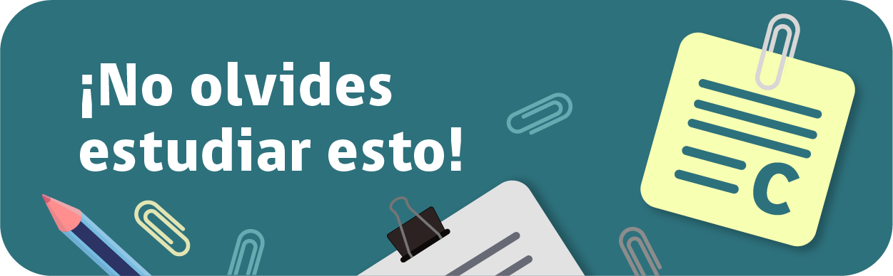 Consejos y material complementario